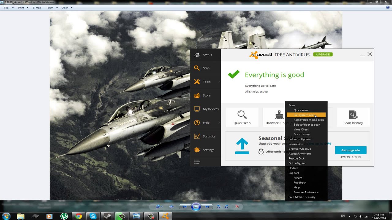 Avast Anti-Virus how to view virus chest - YouTube