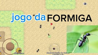 Jogando o jogo da formiga-pocket ants colony simulator