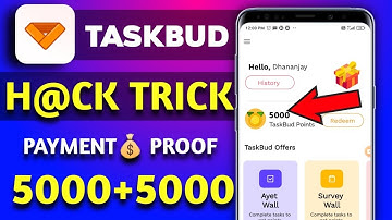 taskbud app script | taskbud app unlimited trick | taskbud app payment proof