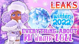 EVERYTHING ABOUT The NEW WINTER UPDATE 2022! Royale High Leaks Winter 2022