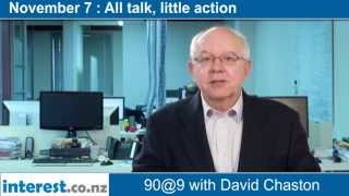 90 seconds @ 9am: All talk, little action