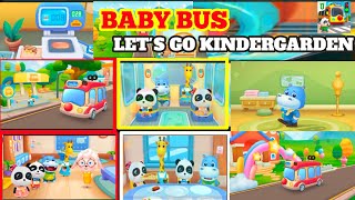 Can Baby Bus deposit the children in Kindergarden Gameplay | Kids vehicles Video| @cricketratan22