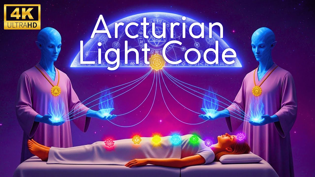🌌 Arcturian Healing Frequency DNA Healing with Light Codes 🔮 Soul ...