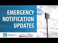 Emergency Notification Updates - Sign up for Lookout Alert