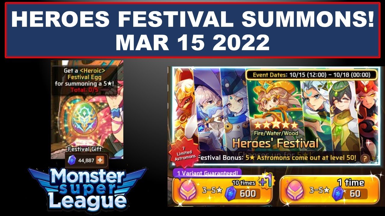 My Worst Heroes Festival EVER? - Monster Super League