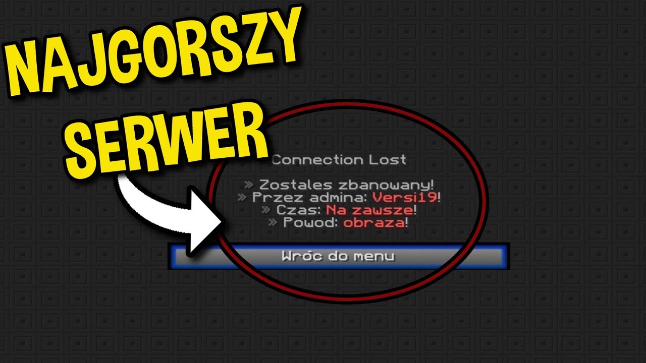 NAJGORSZY SERWER W MINECRAFT CZITOWANIE