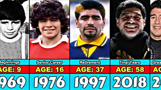 Diego Maradona Transformation From 1 to 60 Year Old Net Worth