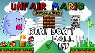 Unfair Mario Complete Playthrough 4K