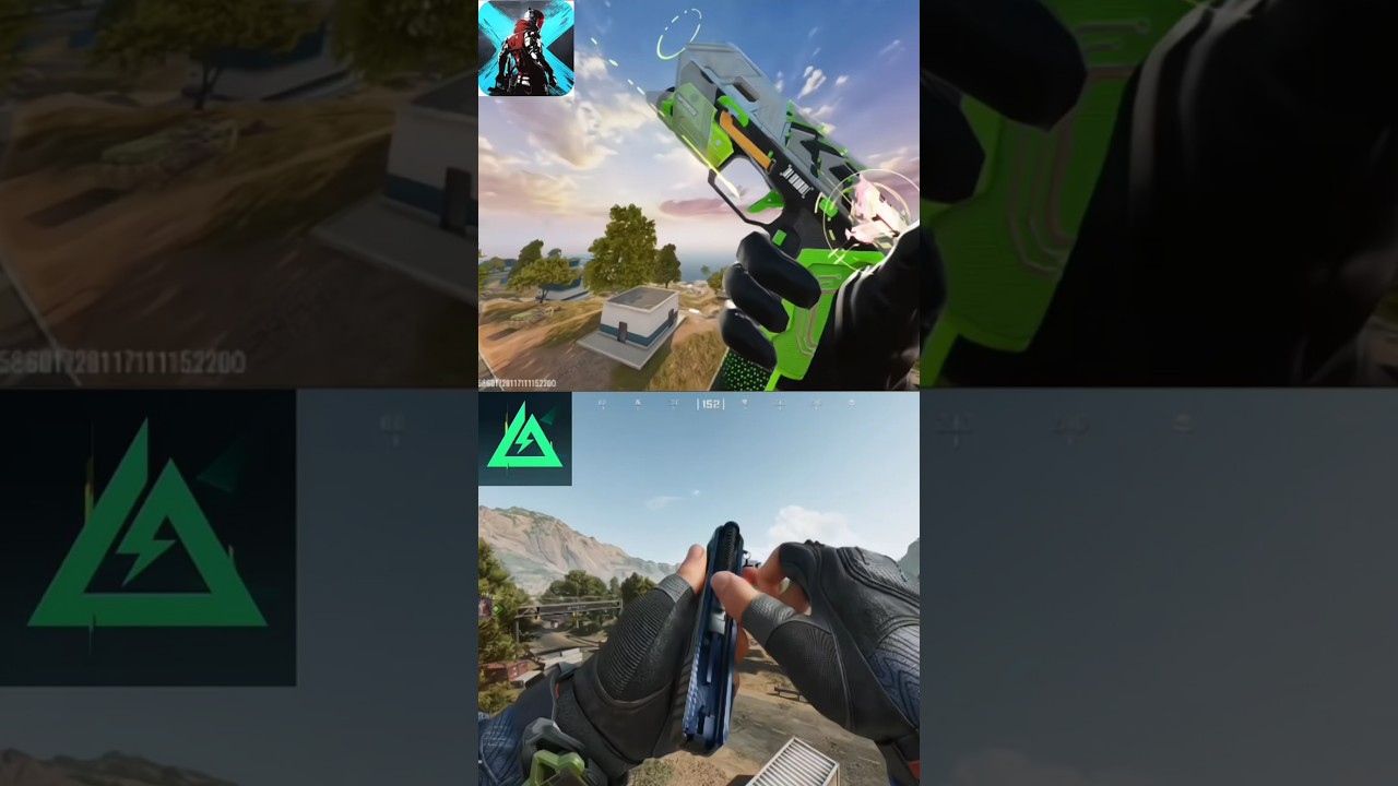 Blood Strike Pistol Inspect vs Delta Force Pistol Inspect