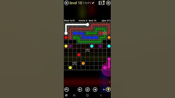 How To Solve Flow Free Bridges 11x11 Mania Pack Level 10 Board Walk Through Solution Walkthrough