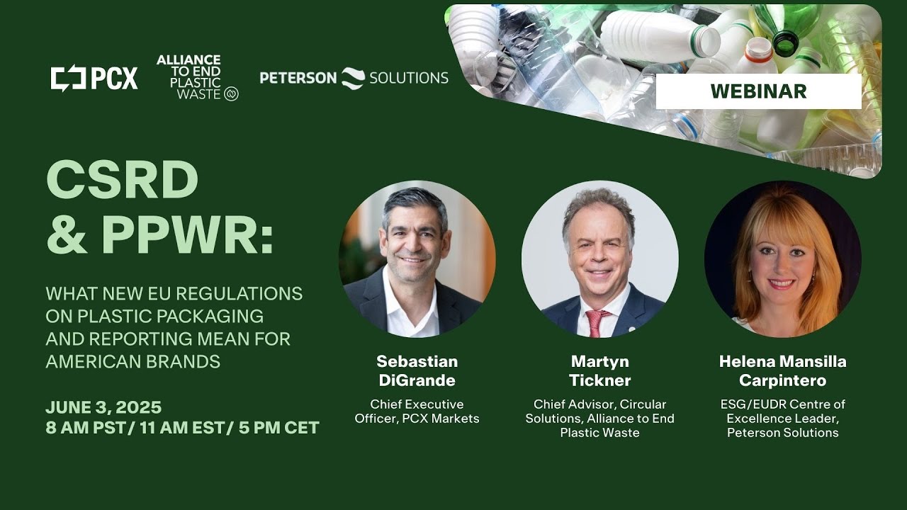 CRSD and PPWR: What New EU Regulations on Plastic Packaging and Reporting Mean for American Brands