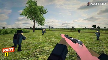 Polyfield (Offline Battle Royale) Android Gameplay | Part 1