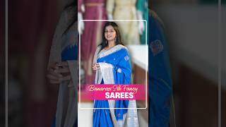Banarasi Fancy Silk Sarees Collection ✨👑 | Wedding & Festive Wear | She Needs Saree World #shorts