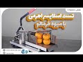 تست اسلایسر اهرمی با خرمالو     