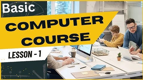 Computer course lesson no 1/ computer course  for beginners in Urdu یہاں سے فری کمپیوٹر کورس۔ کریں 