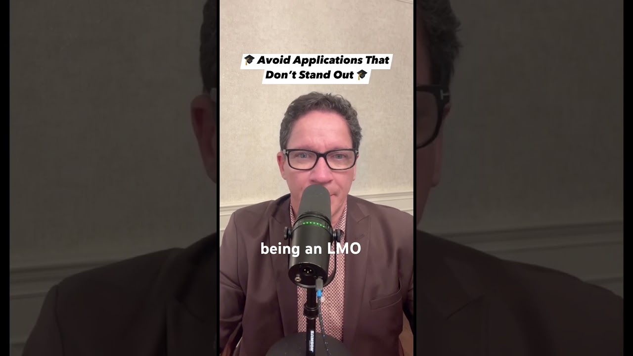 🎓 Avoid being an “LMO” — Like Many Others! Stand out, tell your story, be YOU. 💡