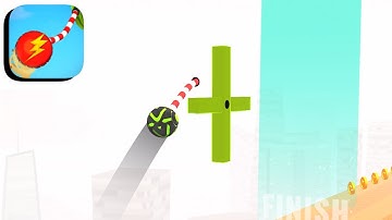 Rope Ball ​- All Levels Gameplay Android,ios (Part 1)