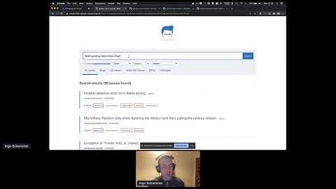 Elvis GitHub Issue Tracker - Ingo Schommer - StripeCon 2020