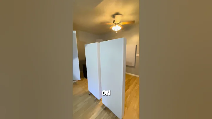 @theevsmusic Recording Studio Install Setup With 14 Of Our 4” & Triangle Standard White Bass Traps!