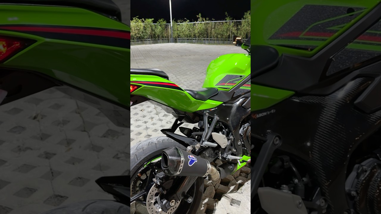 Termignoni exhaust SO01 on ZX4RR 