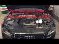 Чистим фильтр DPF Audi  3,0TDI  2008 года