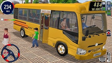 Bus Simulator Games 2025 - 3D Offroad Bus Driver Games - Bus Game Android Gameplay