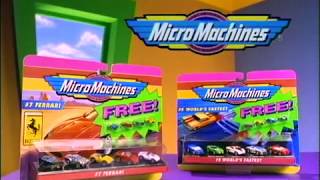 Micro Machines Tv Commercial Free Minis 1994