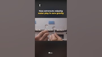 NASA Astronauts Playing with Water in Zero Gravity! 💧 #shorts #nasa #astronautlife