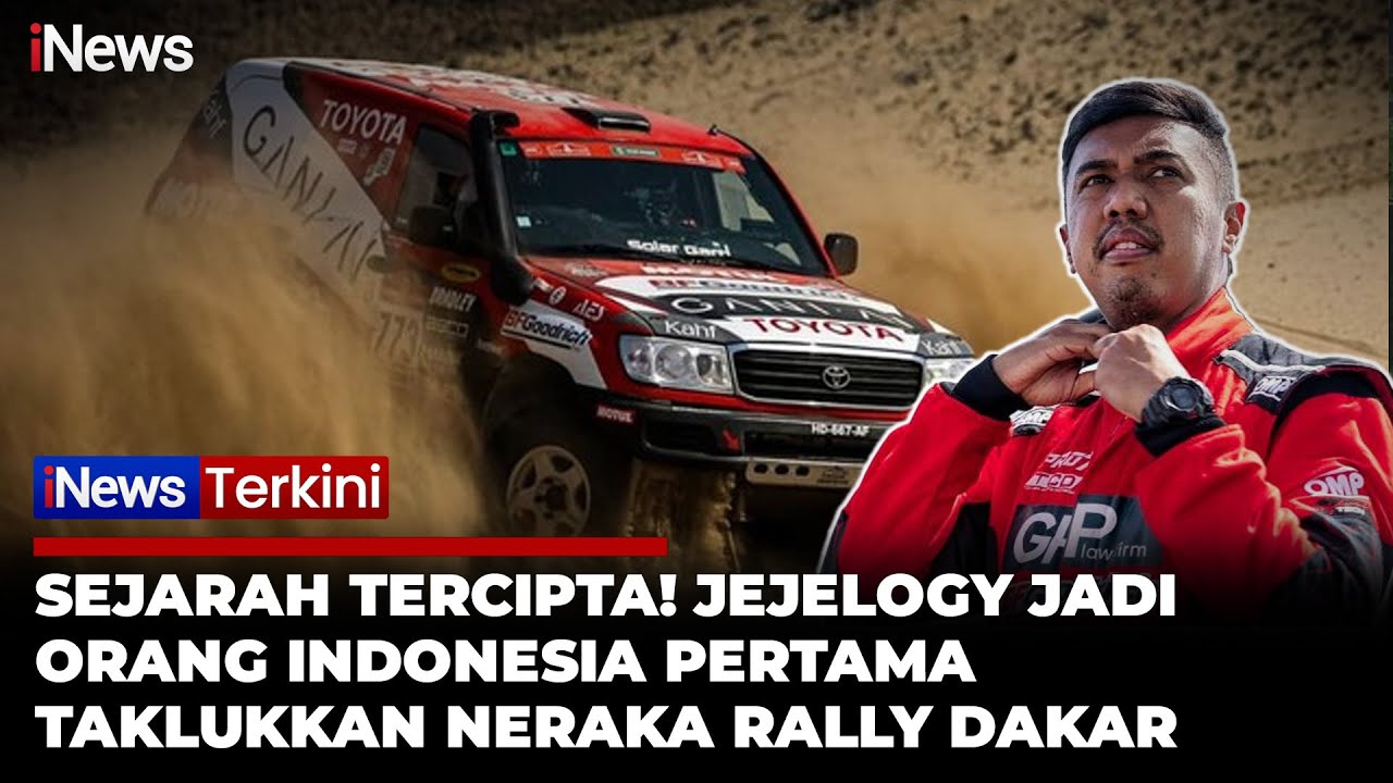 Tangis Haru Jejelogy, Orang Indonesia Pertama Taklukkan Neraka Rally Dakar | iNews Terkini (18/1)