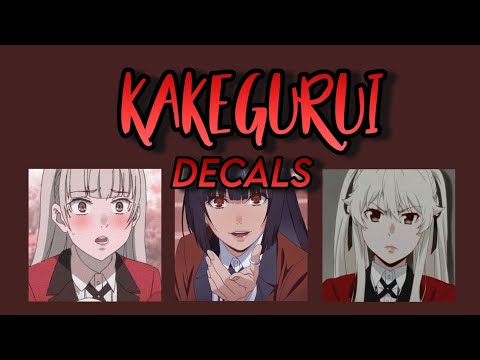 Kakegurui Icons Royale High Youtube - roblox zero two decal