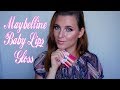 Maybelline Baby Lips Gloss ♥︎ Обзор + Свотчи