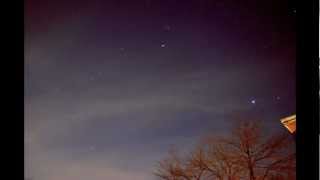 Time Lapse Night Sky Test