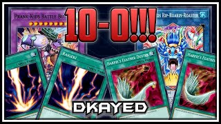 10-0! Wipe the Field ANY TIME! Quick Effect Raigeki + Feather Duster! Prank-Kids! [Master Duel]
