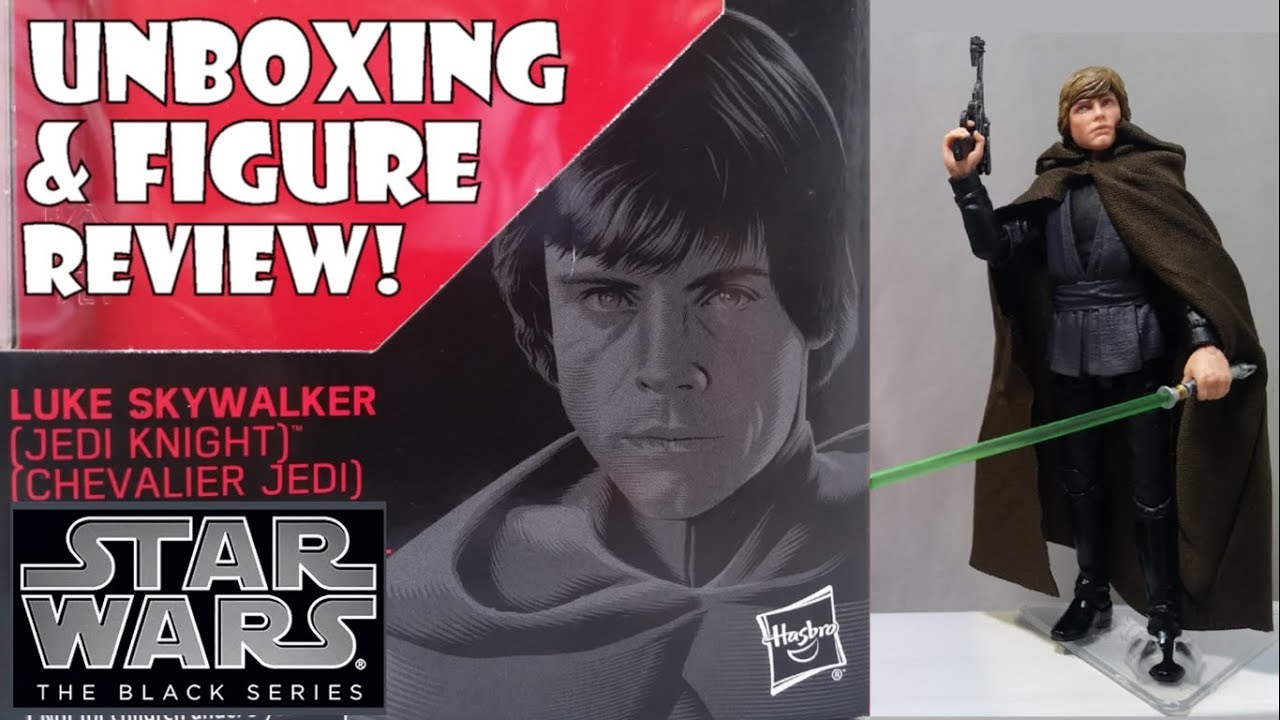 Luke Skywalker Jedi Knight 6/" The Black Series STAR WARS Hasbro MIB Walmart #2