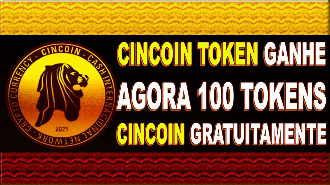 CINCOIN TOKEN GANHE AGORA 100 TOKENS CINCOIN GRATUITAMENTE - YouTube