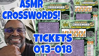 A.S.M.R. PLAY | Deluxe Crossword | Md LOTTERY SCRATCH OFF TICKETS #scratchers #asmrsounds 013 - 018 screenshot 4