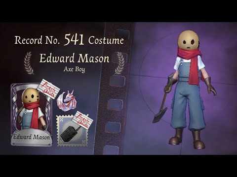 Edward Mason & Remote Control | Identity V Robbie Axe Boy Crossover Skin Angels of Death Gameplay