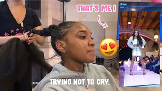 I Was In A Fashion Show Vlog