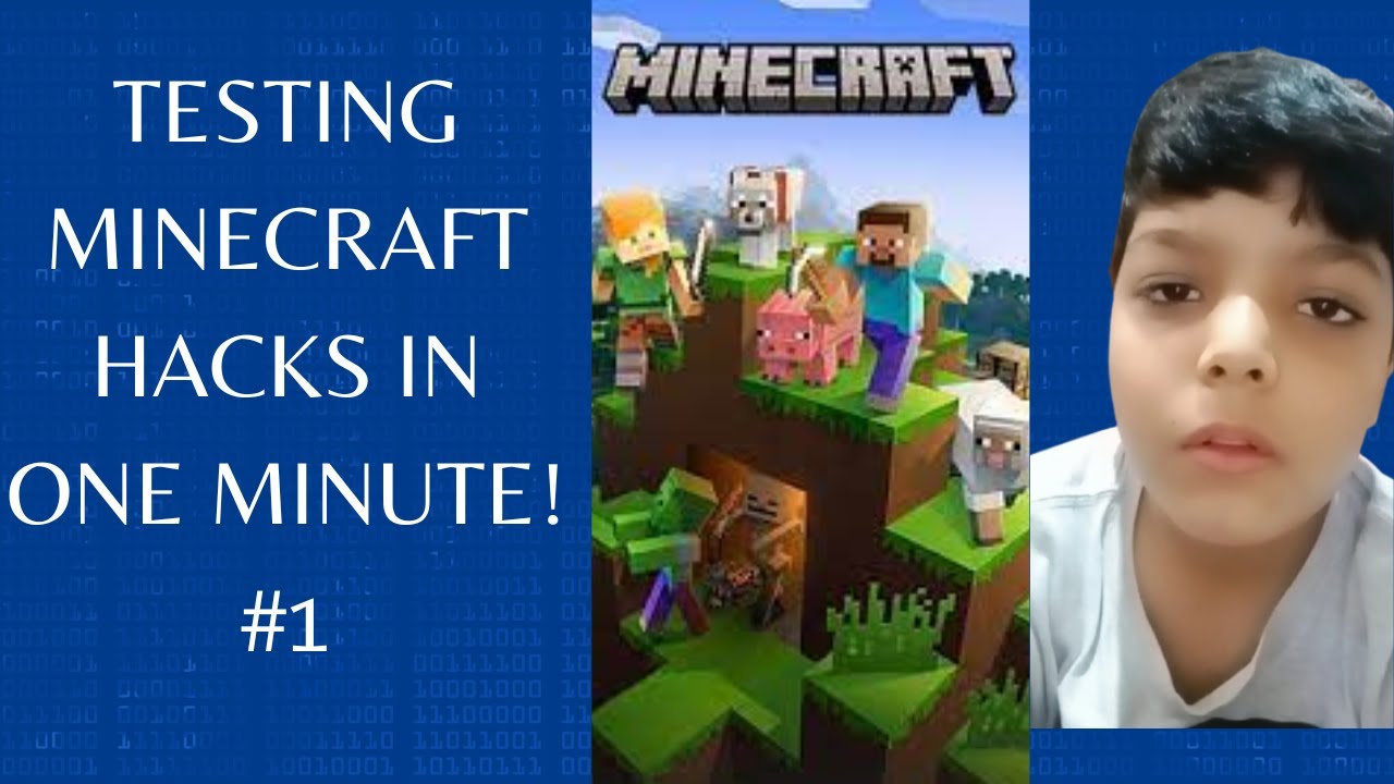 Testing Minecraft Hacks Testing Minecraft Hacks in One Minute! #1 - YouTube