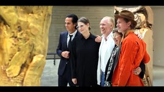 Art Surprise: Brad Pitt and Nick Cave debut as sculptors and present their art with T. Houseago