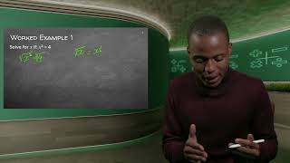 4.6 EXPONENTS - EXPONENTIAL EQUATIONS, UNKNOWN IN BASE