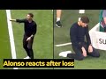 انفجر تشابي ألونسو غضب ا بعد خسارة فريقه أمام أتلتيكو مدريد 