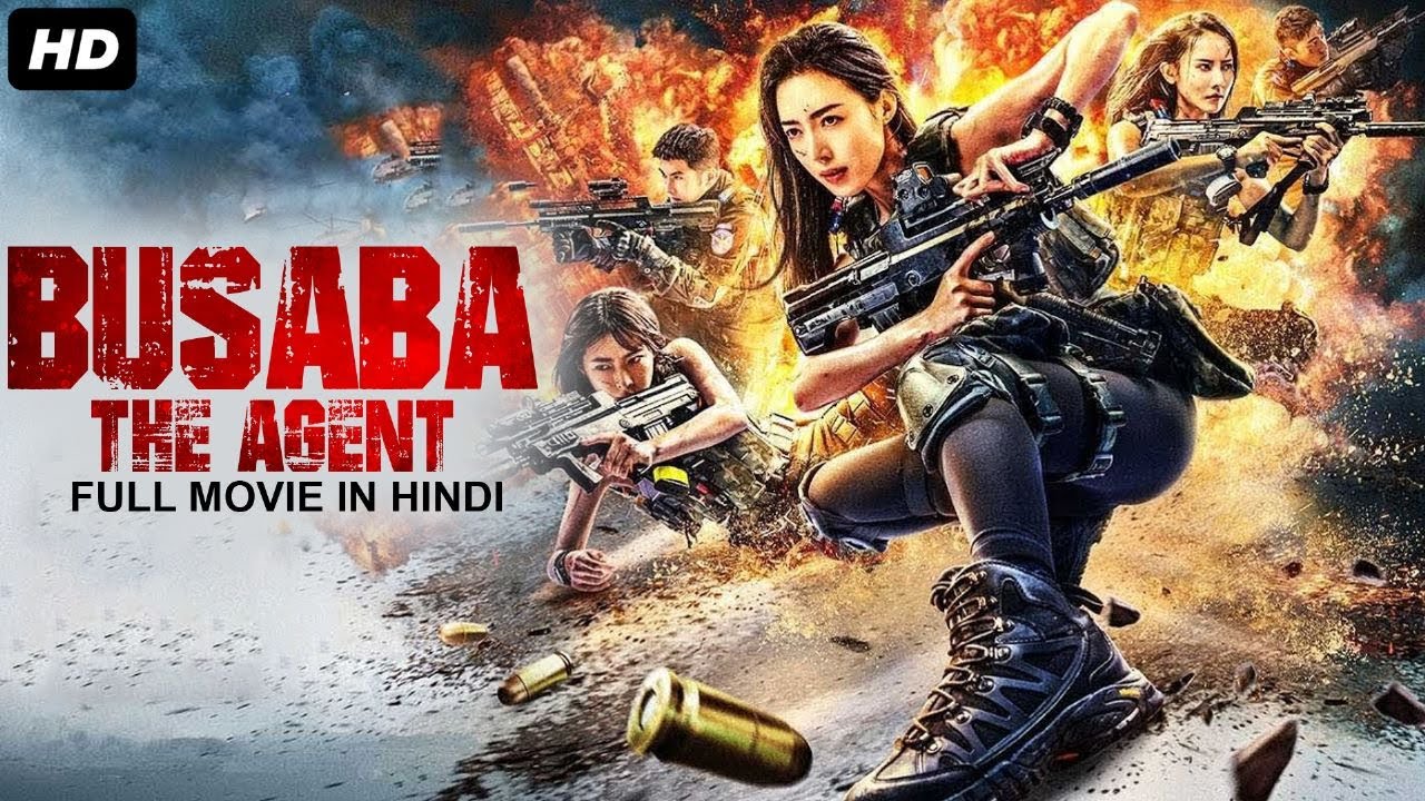 BUSABA THE AGENT      Hindi Dubbed Movie  Latest Chinese Action Full Movies In Hindi HD