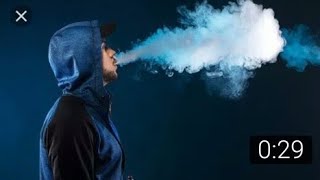 Smoke / vape/ rings/whatsapp status video