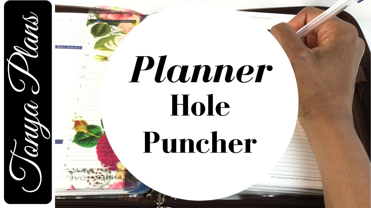 Binder Sizing and Hole Punch Guide – FranklinPlanner Talk