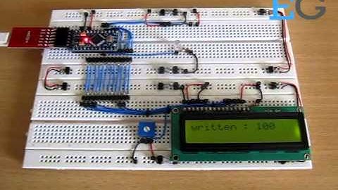 How To Read And Write The EEPROM Of Arduino