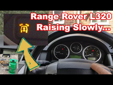 Range Rover Air Suspension faults… Fault finding and repair.