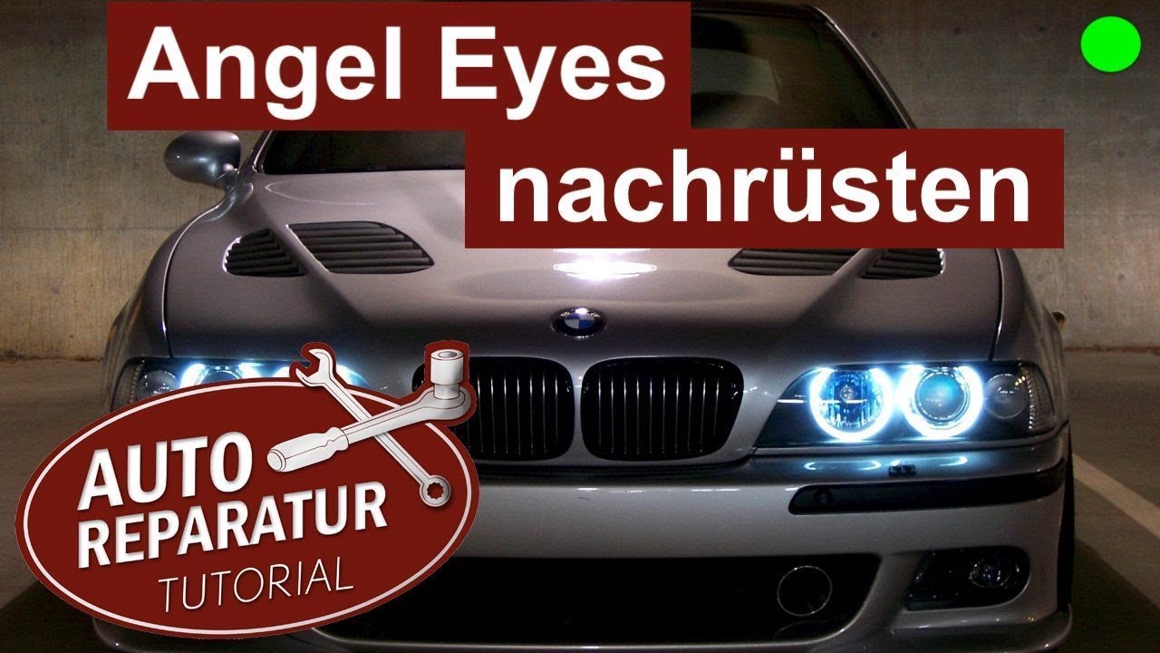 How To Install BMW E39 Angel eyes headlights