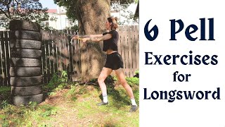 6 Pell Exercises for Longsword