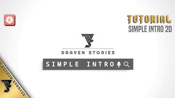 Cara Buat Intro Sederhana #1 || Simple Intro 2D || KineMaster Tutorial